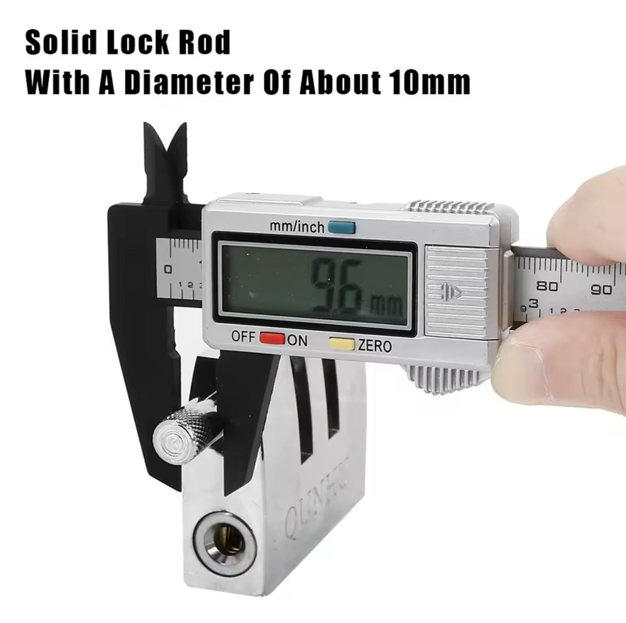 AutoGuard Anti-Theft Throttle Solid Padlock With Tough-Stainless Steel Enhance Automobile Security