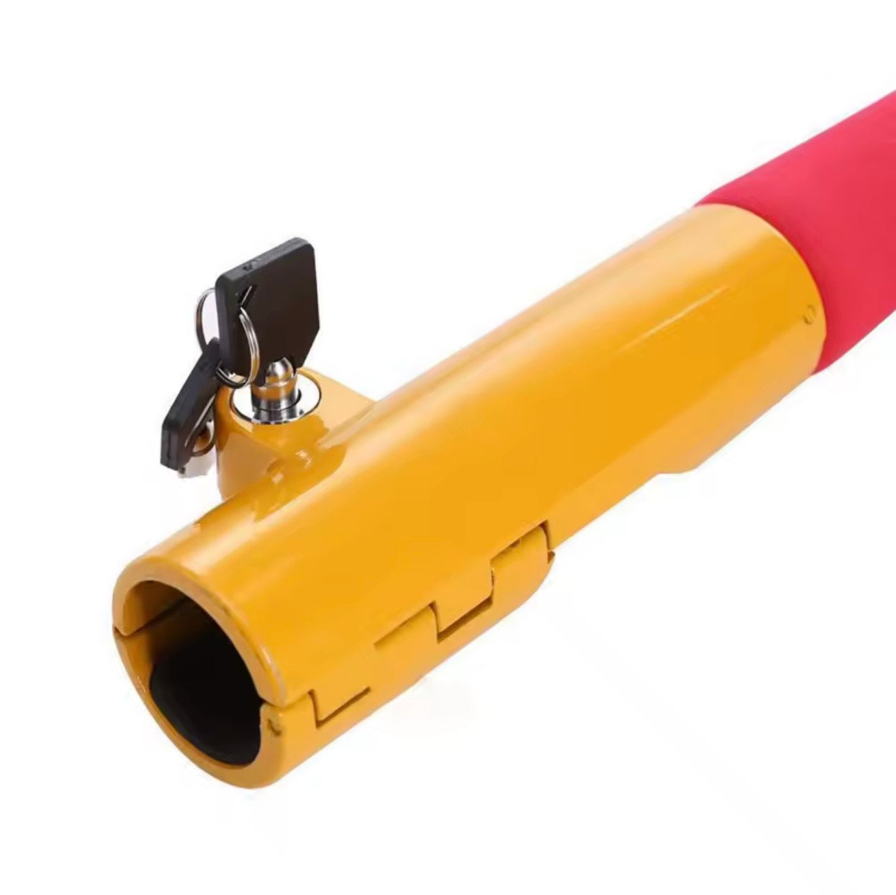 AutoGuard Anti-Theft Steering Wheel Lock With Tough-Steel Enhance Automobile Security
