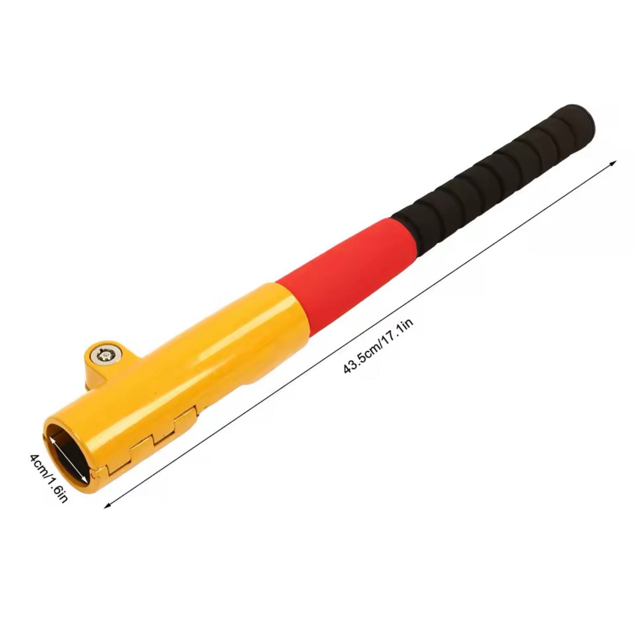 AutoGuard Anti-Theft Steering Wheel Lock With Tough-Steel Enhance Automobile Security