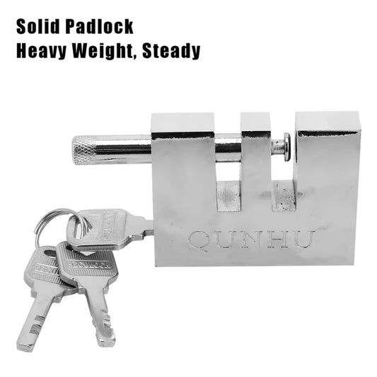 AutoGuard Anti-Theft Throttle Solid Padlock With Tough-Stainless Steel Enhance Automobile Security