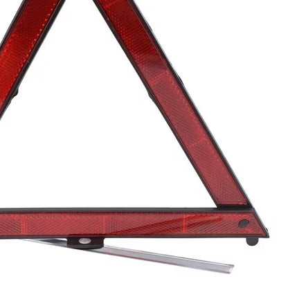 AutoGuard Reflective Emergency Car Safety Triangle - High Visibility Folding Warning Sign