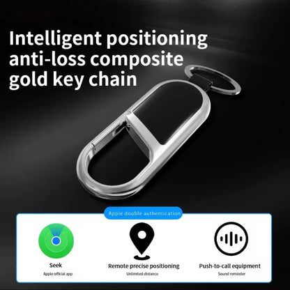 AutoGuard Mini & Portable Find My Keychain I-Tag Locator Anti-Theft GPS Tracker