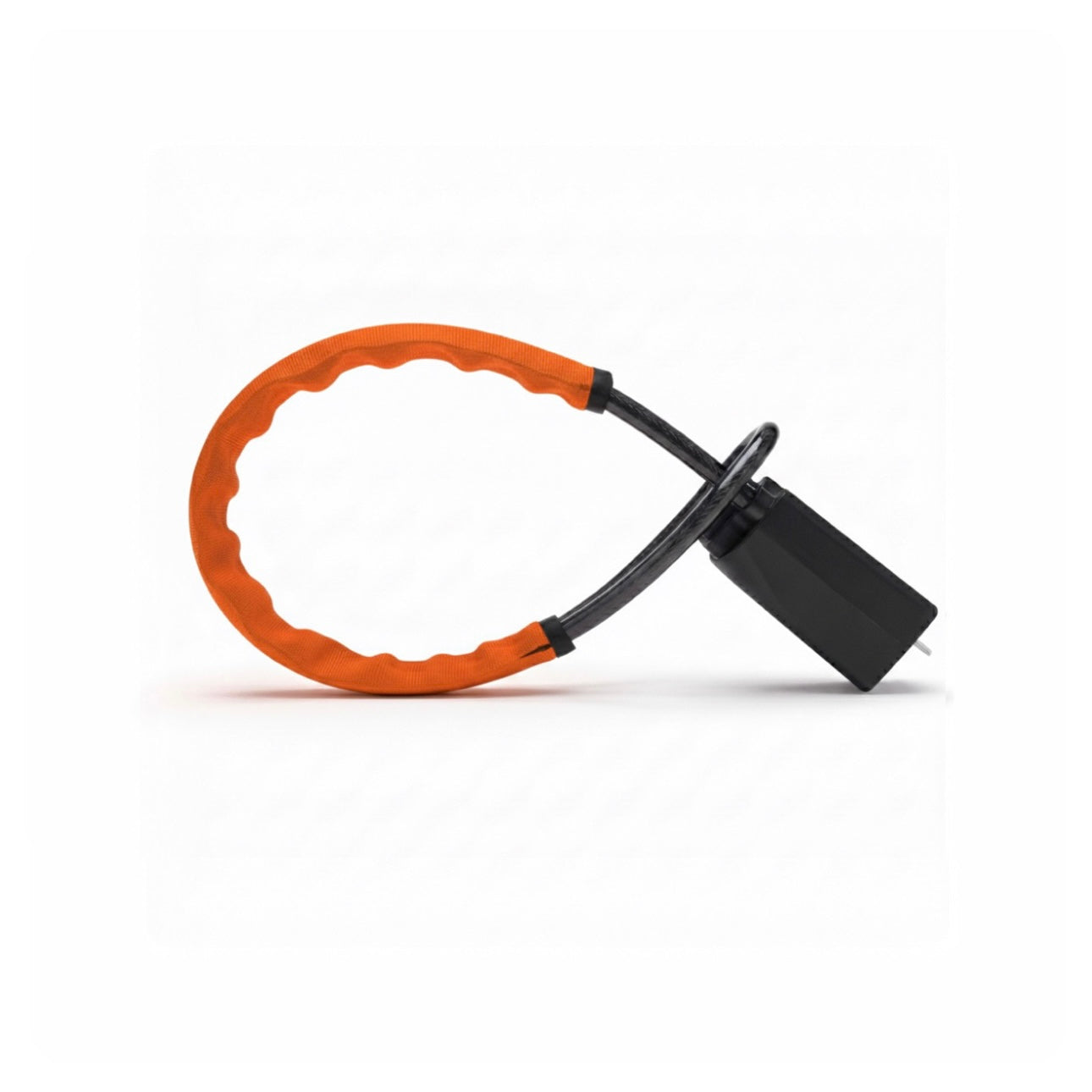 AutoGuard Anti-Theft Heavy-Duty Flexible Cable Lock With Seat Belt Socket & Strong Braided Steel