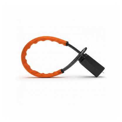 AutoGuard Anti-Theft Heavy-Duty Flexible Cable Lock With Seat Belt Socket & Strong Braided Steel