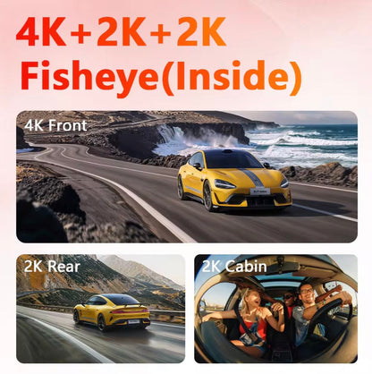 AutoGuard S18: Pro-Grade 4-Way Security & 4K Triple-Lens Precision With Night Version
