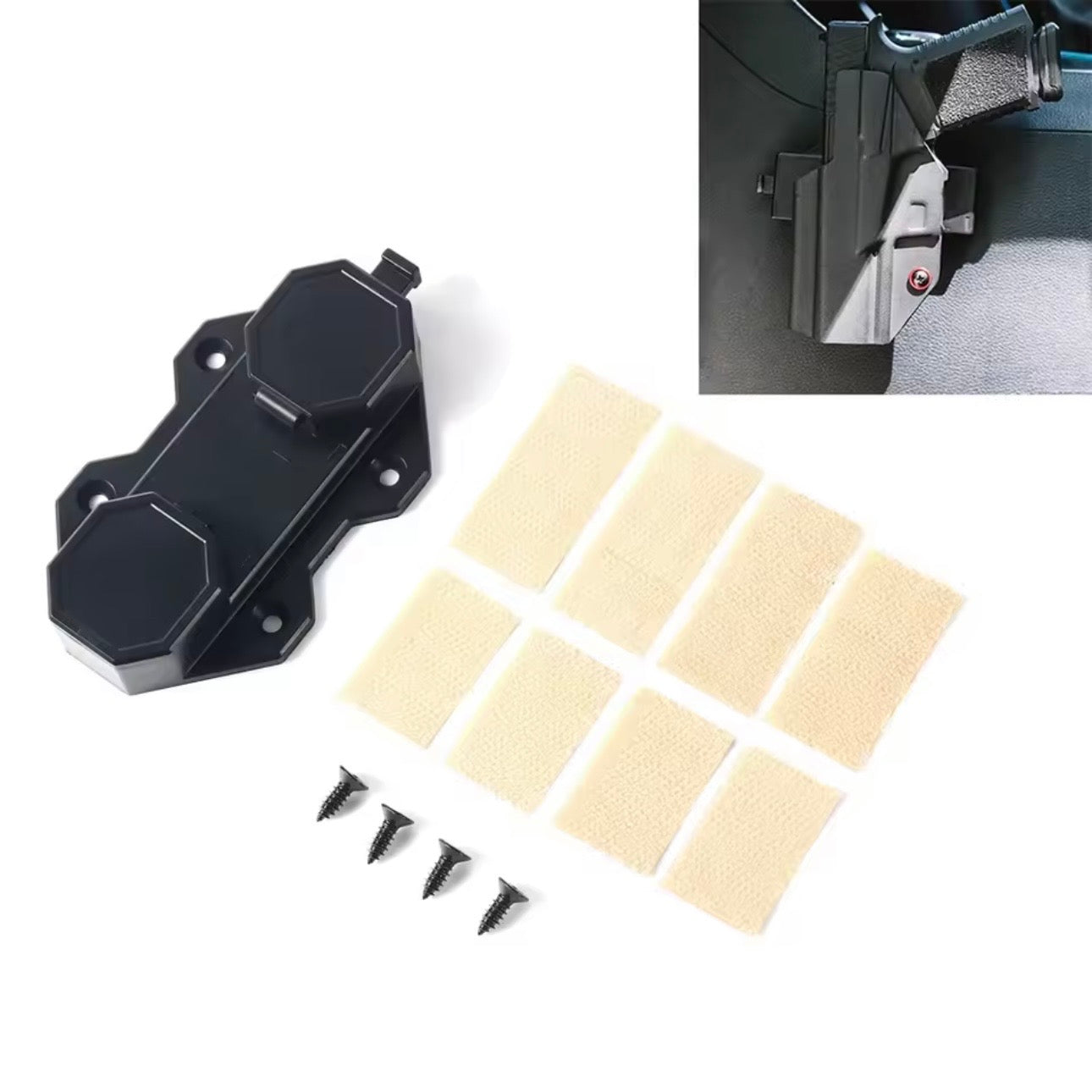 AutoGuard Gun Mount with a 19.5KG Strong Magnet Base for GLOCK