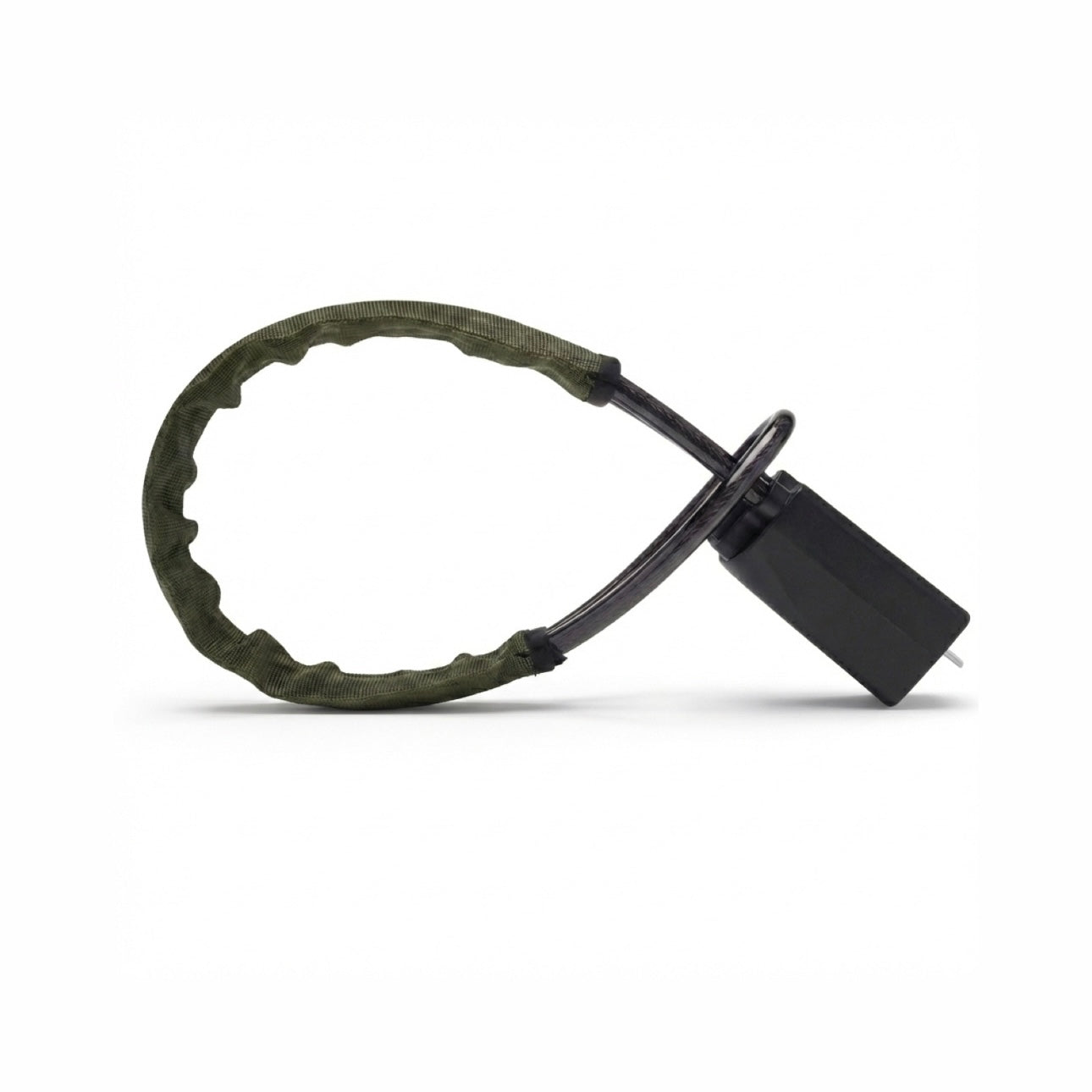 AutoGuard Anti-Theft Heavy-Duty Flexible Cable Lock With Seat Belt Socket & Strong Braided Steel