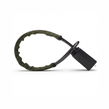AutoGuard Anti-Theft Heavy-Duty Flexible Cable Lock With Seat Belt Socket & Strong Braided Steel