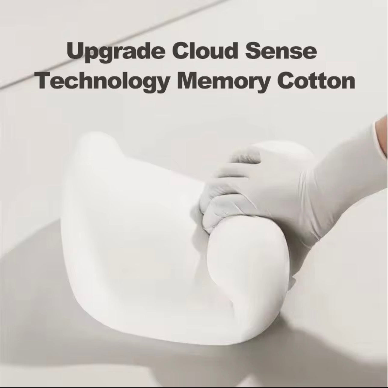 AutoGuard Ergonomic Memory Foam Car Set for Headrest Neck & Waist Support