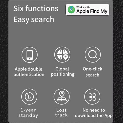 AutoGuard Mini & Portable Find My Keychain I-Tag Locator Anti-Theft GPS Tracker