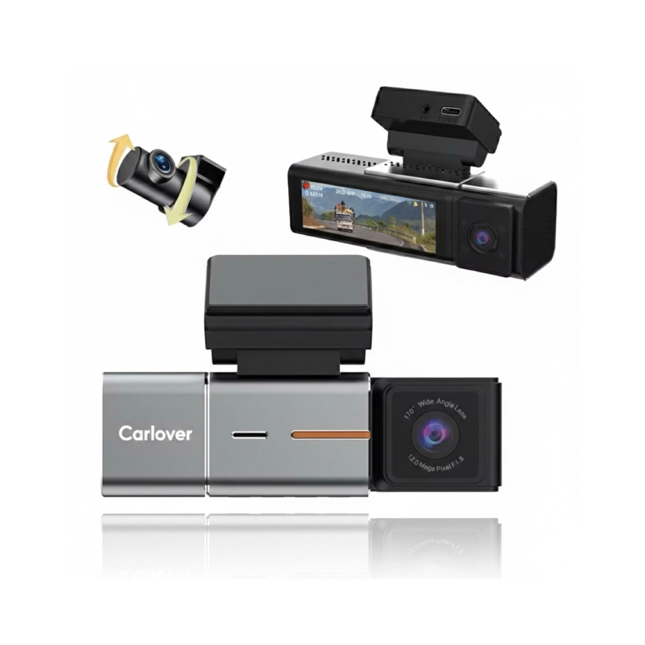 AutoGuard S25: Pro-Grade 4K Triple-Lens Precision Security System With Night Version