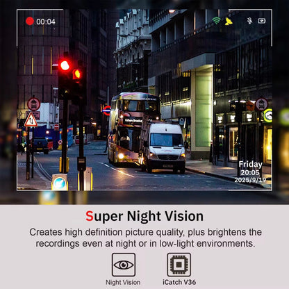 AutoGuard S25: Pro-Grade 4K Triple-Lens Precision Security System With Night Version