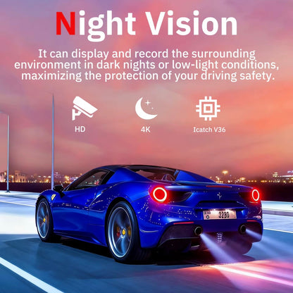AutoGuard S18: Pro-Grade 4-Way Security & 4K Triple-Lens Precision With Night Version