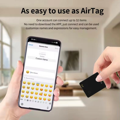 AutoGuard Super Mini Ultra-Thin Smart Air Tag GPS Tracker Locator