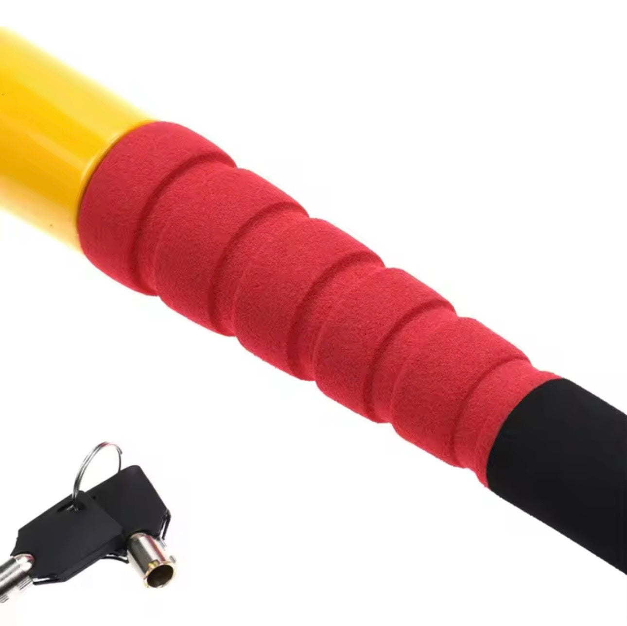 AutoGuard Anti-Theft Steering Wheel Lock With Tough-Steel Enhance Automobile Security