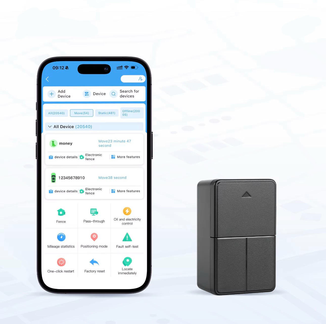 AutoGuard Q13Z - Magnetic GPS Multi-Platform Tracker