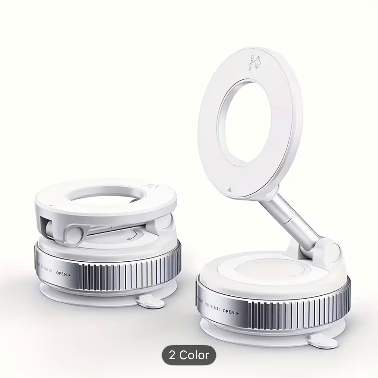 AutoGuard Magnetic Phone Holder With Upgraded Aluminum Alloy, Rotatable & Foldable