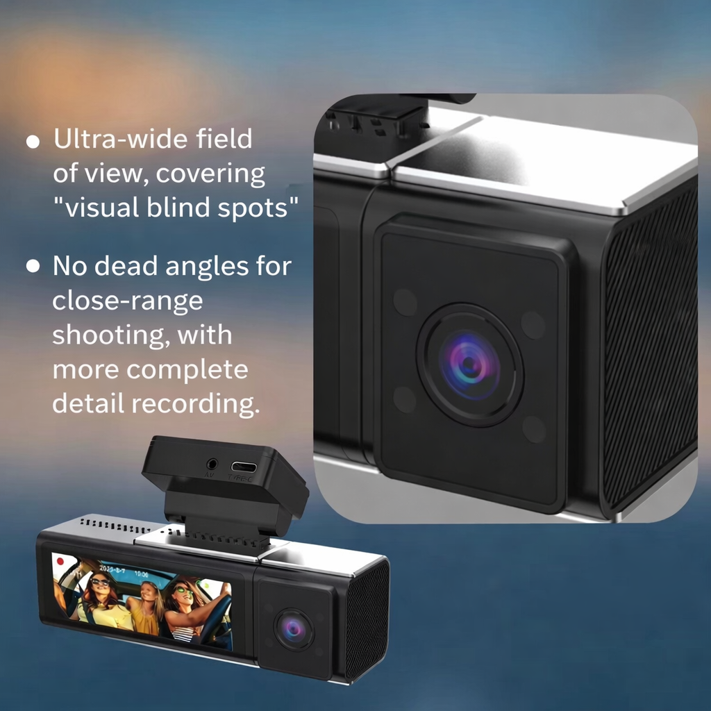 AutoGuard S25: Pro-Grade 4K Triple-Lens Precision Security System With Night Version