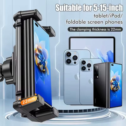 AutoGuard Heavy Duty Drill Base Tablet Holder With Upgraded Aluminium Alloy