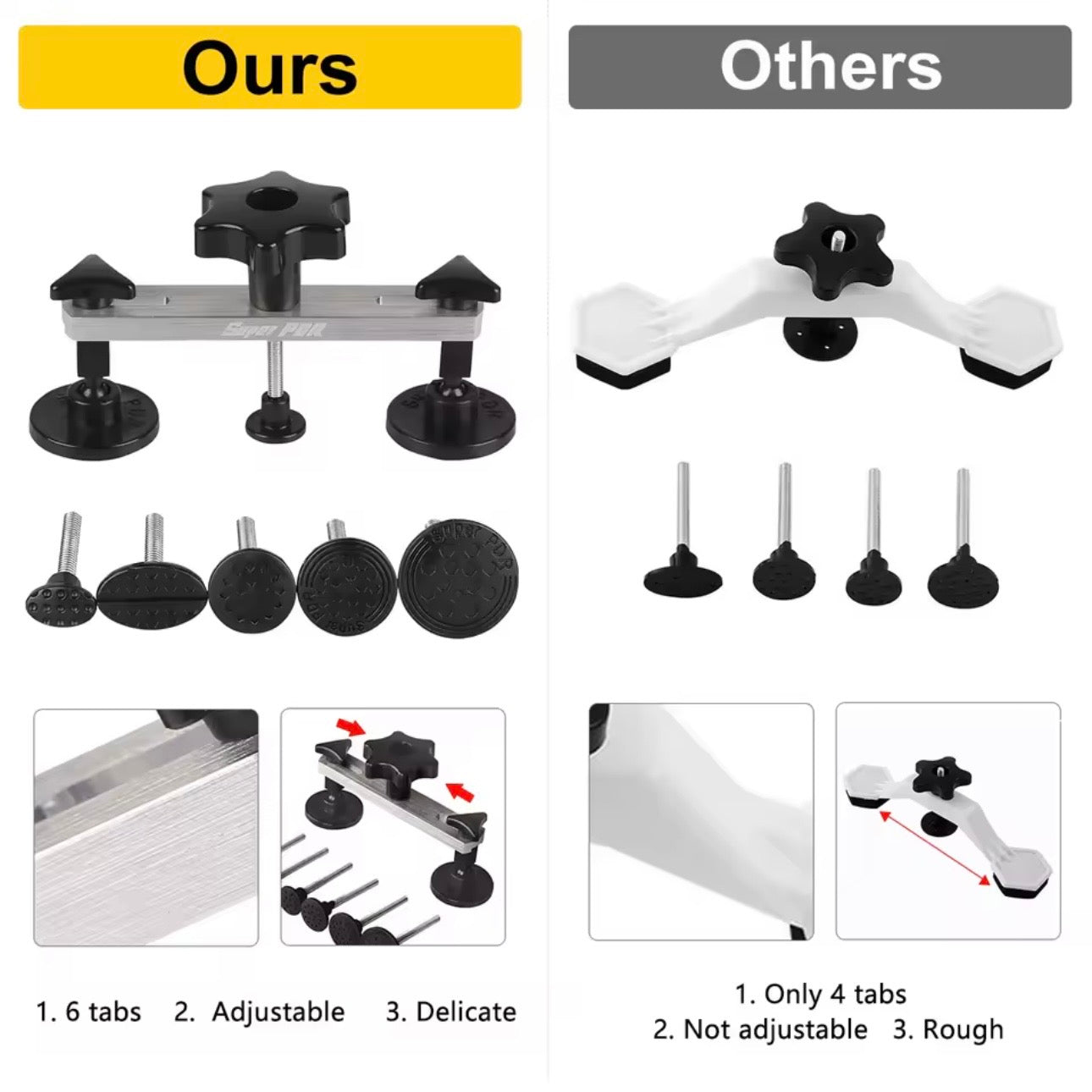 AutoGuard PDR Automotive Paint-less Professional Car Dent Repair Puller Kits