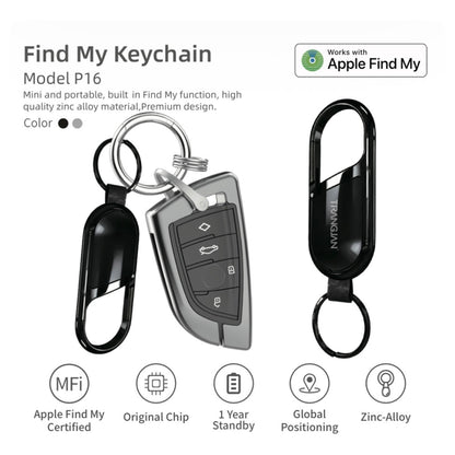 AutoGuard Mini & Portable Find My Keychain I-Tag Locator Anti-Theft GPS Tracker