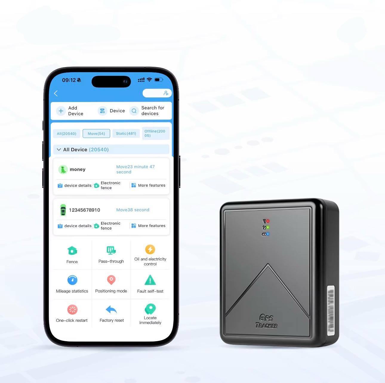 AutoGuard P10R - Magnetic GPS Multi-Platform Tracker
