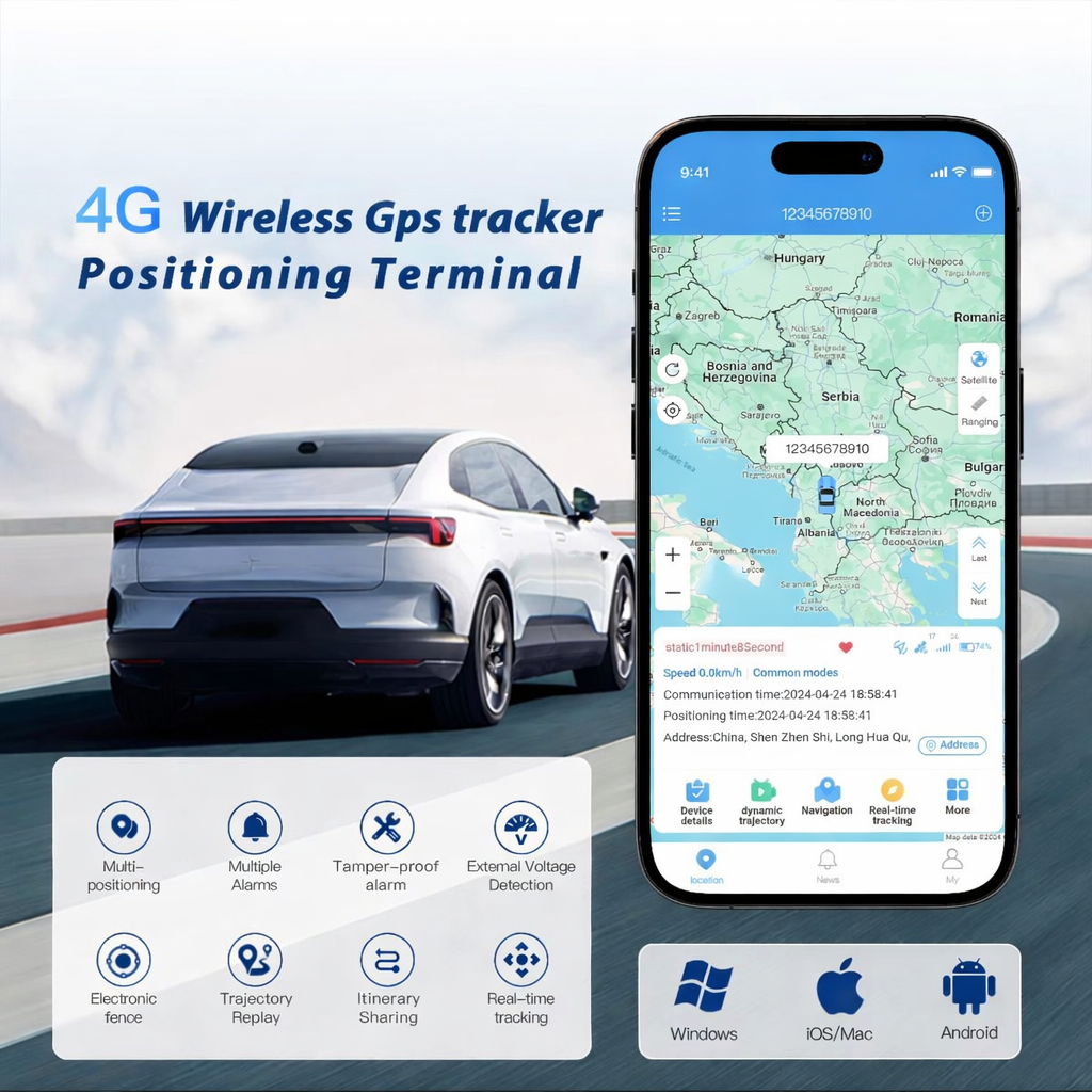 AutoGuard P11L - Magnetic GPS Multi-Platform Tracker
